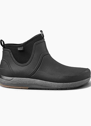 Чоловічі водонепроникні черевики reef men's swellsole scallywag у повністю чорному кольорі (all black).розмір:42;матеріал;гумові