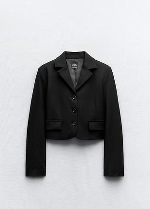 Укороченный пиджак zara 4