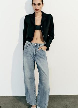 Укороченный пиджак zara