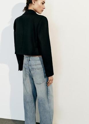 Укороченный пиджак zara 3