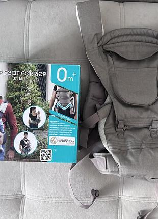 Продам дитячий слінг chicco hip seat carrier 3 в 1