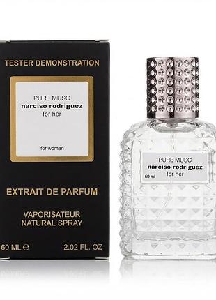 Narciso rodriguez pure musc for her жіночий tester vip 60 мл