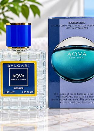 Bvlgari aqva pour homme tester мужской 40 мл