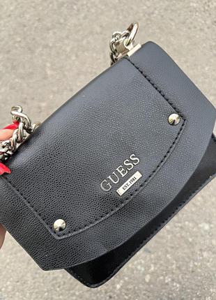 Сумочка оригинал сумка черная guess 3