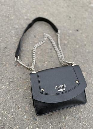 Сумочка оригинал сумка черная guess 10