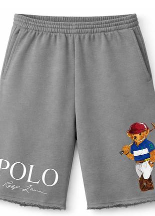 Мужские оверсайз шорты ralph lauren polo bear m