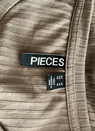 Сукня pieces у рубчик 6