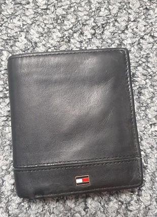 Оригинальный кожаный кошелек Tommy hilfiger (мужской)