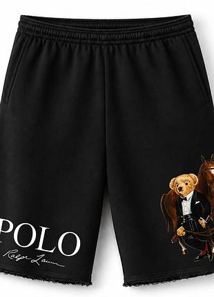Чоловічі оверсайз шорти ralph lauren polo bear