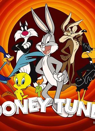 Краватка галстук warner bros. looney tunes новий , usa .