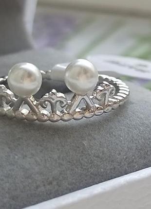 Кольцо "pearl treasure" 9