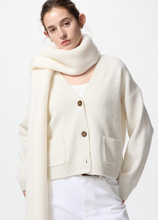 Кардиган souffle yarn uniqlo (478339)