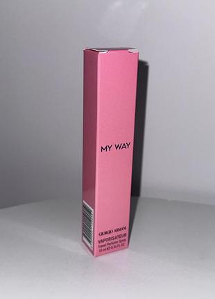 Жіночі парфуми armani my way✨ армані май вей мініатюрка 10 мл духи