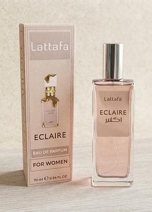 Парфюмированная вода eclaire lattafa (латафа эклер) 70 мл женский тестер premium сладкий стойкий парфюм