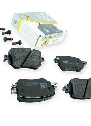 Колодки тормозные volkswagen passat b7 usa, caddy (2015-), skoda octavia a7 (2012-) задние (система lucas) roadhouse