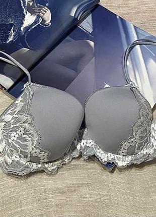 Simone perele дивный серый бюст с кружевом крутого бренда (франзия)