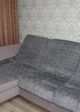 Покрывало на угловой диван разные цвета (vibrancy).