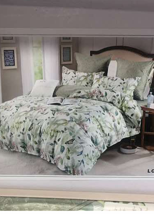 Євро комплект постільної білизни laura grand celestial elegance