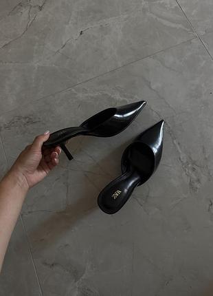 Мюлі / туфлі zara 37