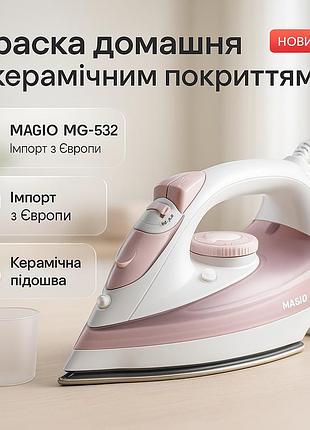 Праска для дому з керамічною підошвою, праска з парою для прасування якісна електрична парова se-81