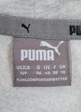 Женский свет серый худи puma 7