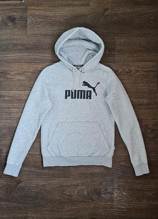 Женский свет серый худи puma 4
