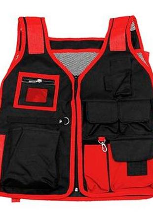 Жилет слесарно-строительный intertool 7 карманов (sp-1001)