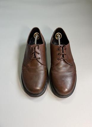 Туфли dr martens 1461 brown 46(30cm) 2