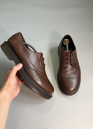 Туфли dr martens 1461 brown 46(30cm)