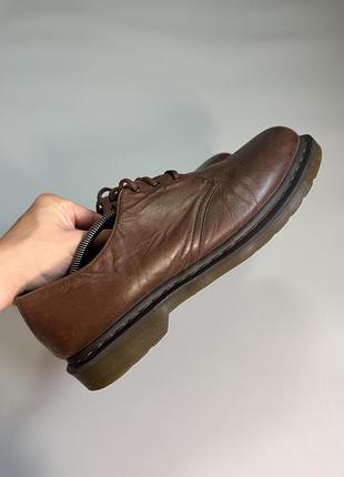 Туфли dr martens 1461 brown 46(30cm) 6