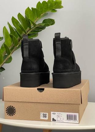 Ugg neumel platform chukka black 🖤 5