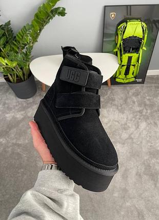 Ugg neumel platform chukka black 🖤 8