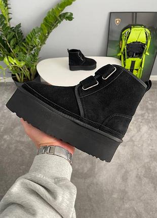 Ugg neumel platform chukka black 🖤 9