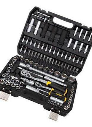 Набор инструмента 1/2",1/4" 114 шт с битами sigma 3
