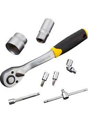 Набор инструмента 1/2",1/4" 114 шт с битами sigma 10