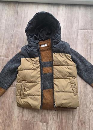 Жилетка mango i светр zara для хлопчика 134-140см