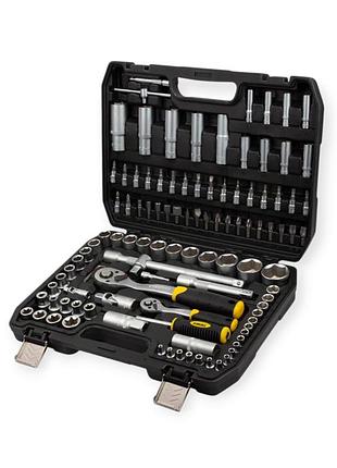 Набор инструмента 1/2",1/4" 110 шт с битами sigma