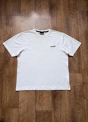 Винтажная футболка reebok rbk белая хлопок