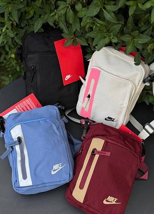 Сумка nike tech fleece/сумка найк теч флис/сумка мужская через плечо 2