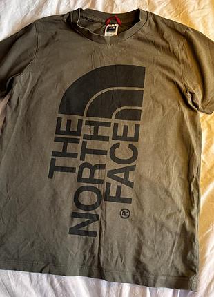 Футболка хакі the north face розмір s