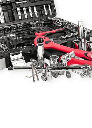 Набор инструмента 1/2",1/4",3/8" 151 шт с битами profi тайвань intertool 5