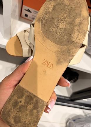 Шльопанці zara 3