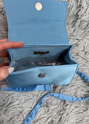 Маленька атласна сумочка primark 3