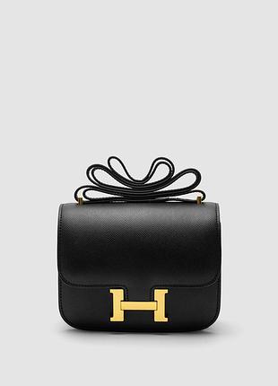 💎 hermes constance 18 epsom calf black 18.5 х 14 х 5.5 см