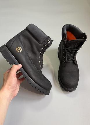 Ботинки timberland premium black 46(30cm)