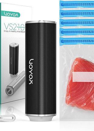 Ручной вакуумный упаковщик 500 mah voyor vs210 портативный беспроводной вакуумный упаковщик
