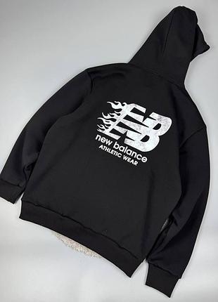 Мужской худи на флисе new balance m