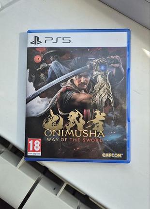 Диск onimusha way of the sword ps5