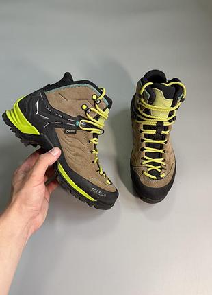 Ботинки salewa mtn trainer mid gtx 38.5(24.5cm) pedroc pro ortles rapace