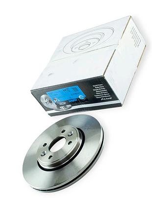 Диск тормозной renault megane ii, laguna i, kangoo i передний (d280x24mm) samko